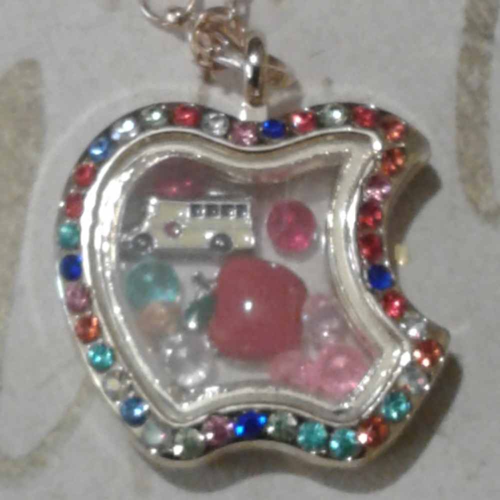 NEW School/Teacher Memory Locket Necklace
